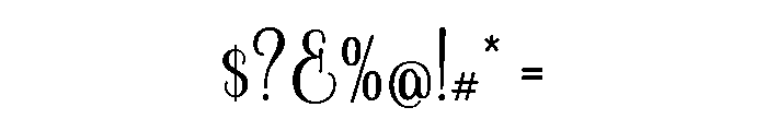 Wethinker Regular Font OTHER CHARS