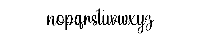 Wethinker Regular Font LOWERCASE