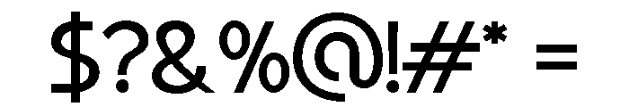 Wexora Regular Font OTHER CHARS