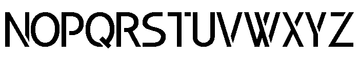 Wexora Regular Font UPPERCASE