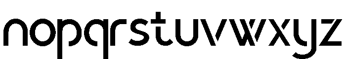 Wexora Regular Font LOWERCASE