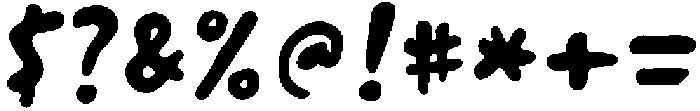 WEIRT otf (400) Font OTHER CHARS