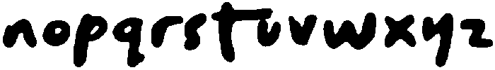 WEIRT otf (400) Font LOWERCASE