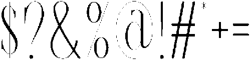 WELCOME Regular otf (400) Font OTHER CHARS