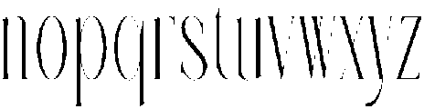 WELCOME Regular otf (400) Font LOWERCASE