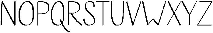 WELCOME Regular otf (400) Font UPPERCASE