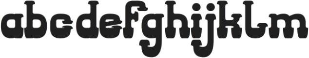 WESTERN CLASSIC Bold otf (700) Font LOWERCASE