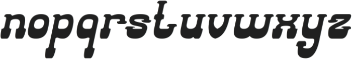 WESTERN CLASSIC Italic otf (400) Font LOWERCASE