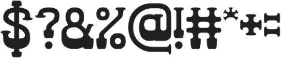 WESTERN CLASSIC-Light otf (300) Font OTHER CHARS