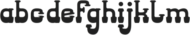 WESTERN CLASSIC otf (400) Font LOWERCASE