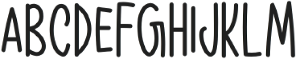 We Are Happy otf (400) Font LOWERCASE