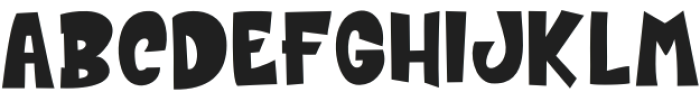 We Child Regular otf (400) Font LOWERCASE