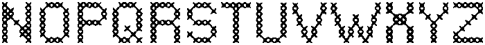 Weave Regular otf (400) Font UPPERCASE
