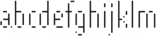 WebTypeI-Light otf (300) Font LOWERCASE
