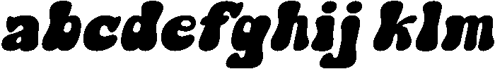 Webrow Bubble Italic otf (400) FONT