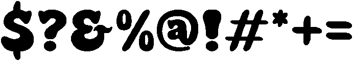 Webrow Bubble otf (400) Font OTHER CHARS