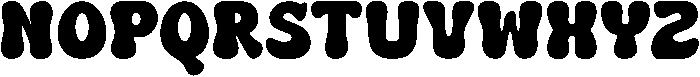 Webrow Bubble otf (400) Font UPPERCASE