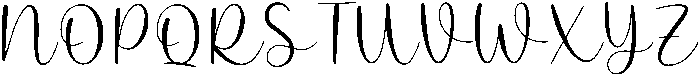 Wedding Beauty Regular otf (400) Font UPPERCASE