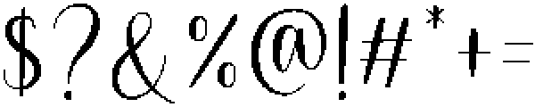 Wedding Enchanting Regular otf (400) Font OTHER CHARS