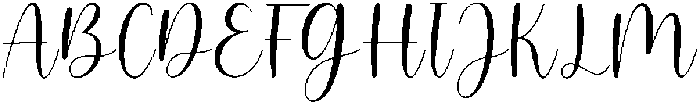 Wedding Enchanting Regular otf (400) Font UPPERCASE