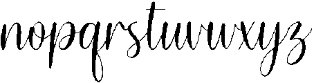 Wedding Enchanting Regular otf (400) Font LOWERCASE
