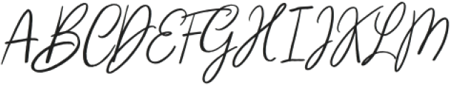 Wedding Letter Italic otf (400) Font UPPERCASE