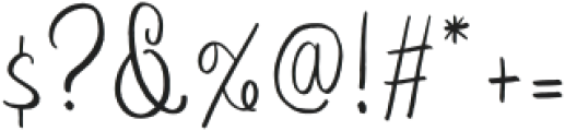 Wedding Letter Regular otf (400) Font OTHER CHARS