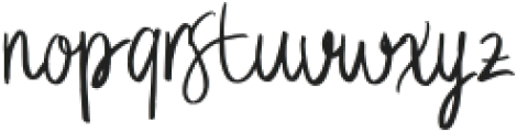 Wedding Letter Regular otf (400) Font LOWERCASE