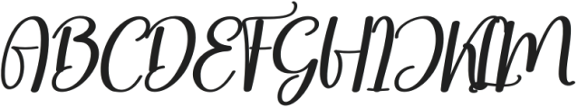 Wedding Monogram Regular otf (400) Font UPPERCASE