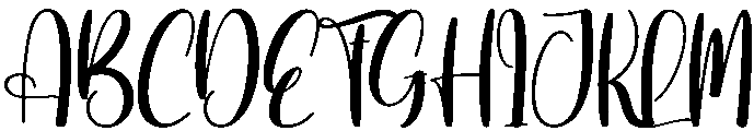 Wedding Regular otf (400) Font UPPERCASE