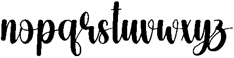Wedding Regular otf (400) Font LOWERCASE