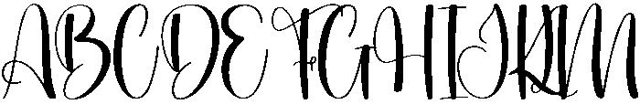 Wedding Regular otf (400) Font UPPERCASE