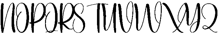 Wedding Regular otf (400) Font UPPERCASE