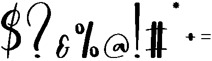 Wedding Regular otf (400) Font OTHER CHARS