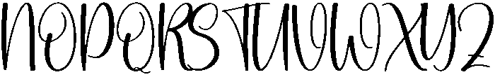 Wedding Regular otf (400) Font UPPERCASE
