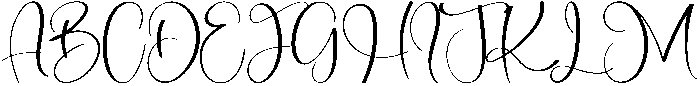 Wedding Regular otf (400) Font UPPERCASE