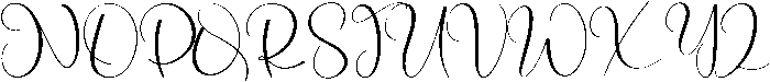 Wedding Regular otf (400) Font UPPERCASE