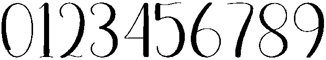 Wedding Regular otf (400) Font OTHER CHARS