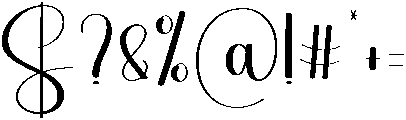 Wedding Regular otf (400) Font OTHER CHARS