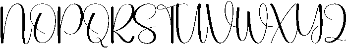 Wedding Regular otf (400) Font UPPERCASE