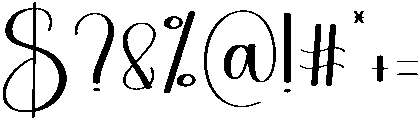 Wedding Regular otf (400) Font OTHER CHARS