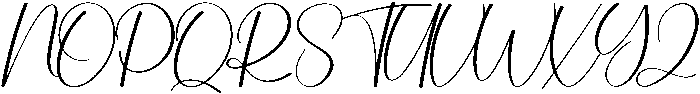 Wedding Regular otf (400) Font UPPERCASE
