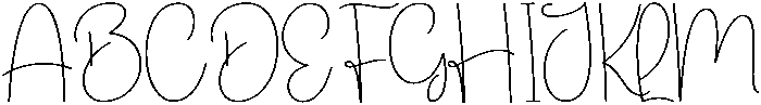 Wedding Regular otf (400) Font UPPERCASE