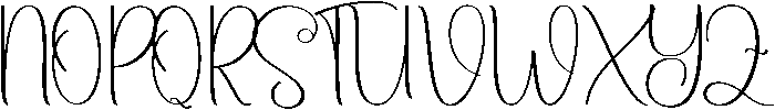 Wedding Regular otf (400) Font UPPERCASE