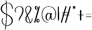 Wedding Regular otf (400) Font OTHER CHARS