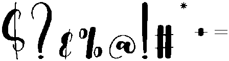 Wedding Regular otf (400) Font OTHER CHARS