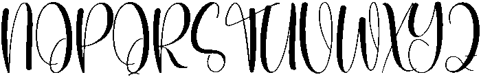 Wedding Regular otf (400) Font UPPERCASE