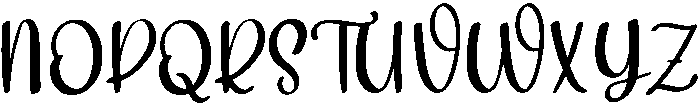 Wedding Regular otf (400) Font UPPERCASE