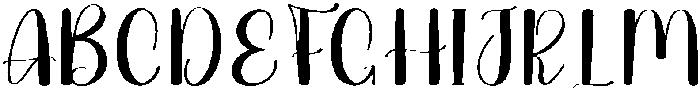 Wedding Regular otf (400) Font