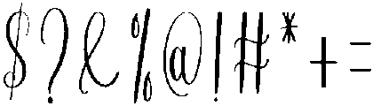 Wedding Regular otf (400) Font OTHER CHARS